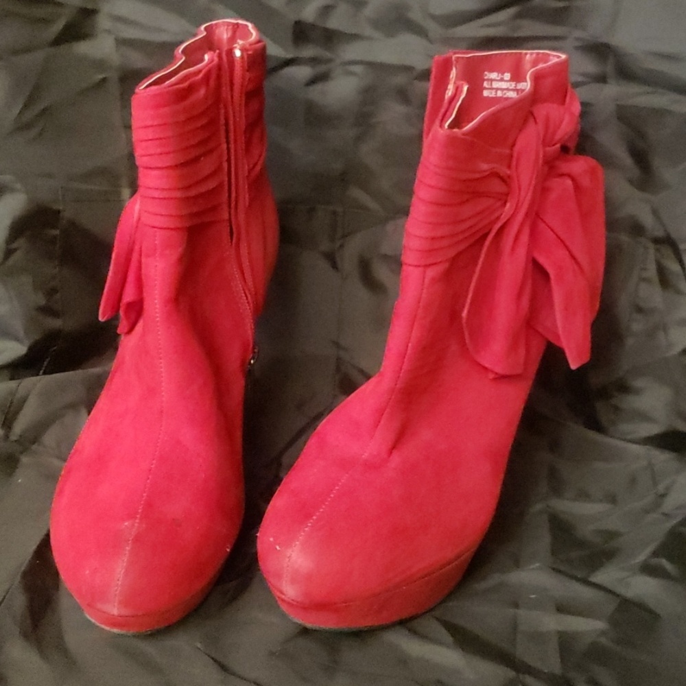 Red boots